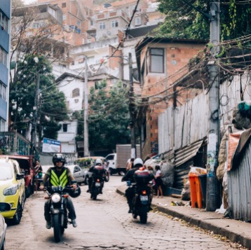 police and favela
